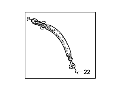 Honda 80311-S04-G11 Hose, Suction