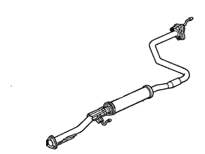 2000 Honda Civic Exhaust Pipe - 18220-S01-A81