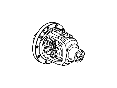 1997 Honda Civic Differential - 41100-P4V-305