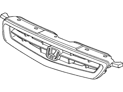 1996 Honda Civic Grille - 71121-S03-000ZG