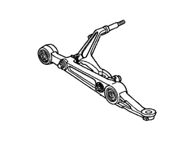 Honda 51350-S01-A00 Arm Assembly, Right Front (Lower)