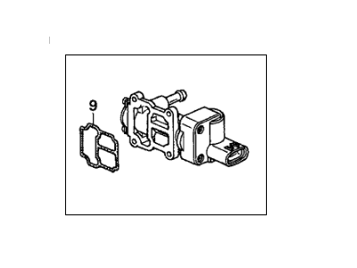 Honda 36460-P2A-J01 Valve Assembly, Rotary Air Control