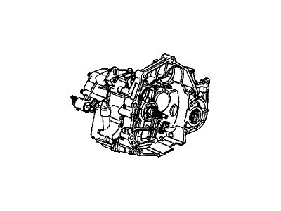 Honda 20011-P4A-H70 Transmission Assembly (Mt)