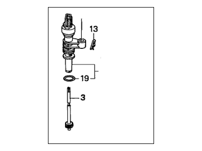 2003 Honda Insight Speed Sensor - 78410-S04-971