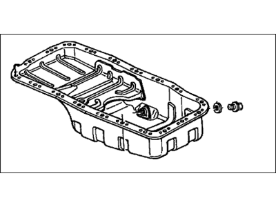 Honda 11200-P30-010 Pan, Oil