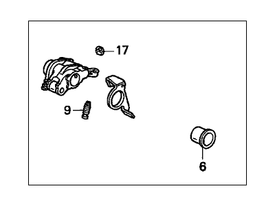 1997 Honda Civic Rocker Arm - 14620-P2M-000