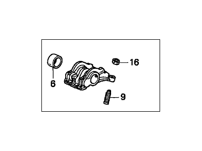 Honda 14620-P2R-A00 Arm Assembly, Intake Rocker