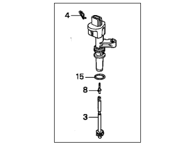 2003 Honda Insight Speed Sensor - 78410-S04-972