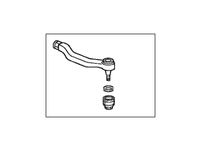 Honda 53560-S04-013 End, Driver Side Tie Rod