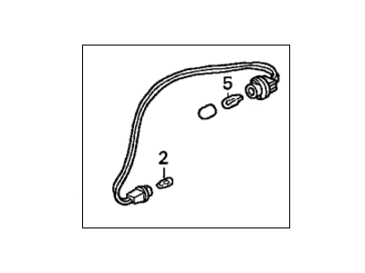 Honda 37239-S02-J51 Socket Assy., Bulb