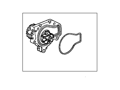 Honda 19200-P72-013 Water Pump (Yamada)