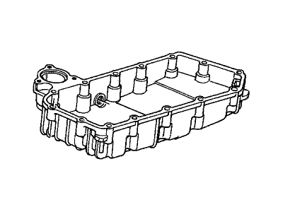 2000 Honda Civic Oil Pan - 21150-PET-000