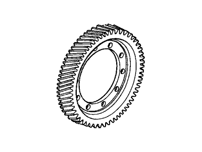 Honda 41233-P4V-000 Gear, Final Driven