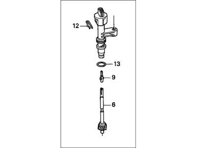 Honda 78410-S04-902 Sensor Assembly, Speed