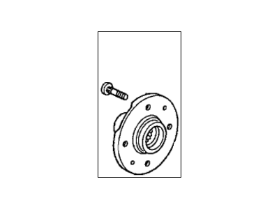 Honda 44600-S3Y-000 Hub Assembly, Front