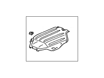 Honda 74119-S3Y-000 Cover, Passenger Side Engine (Lower)