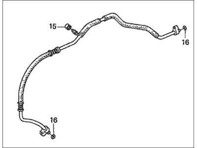 2006 Honda Insight A/C Hose - 80311-S3Y-A02