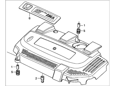 Honda 32121-PHM-010 Cover, Engine