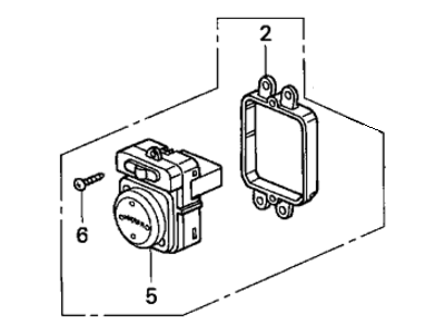 Honda 35190-S3Y-J01 Switch Assembly, Remote Control Mirror