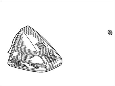 Honda 33501-S3Y-A01 Lamp Unit, R. Tail