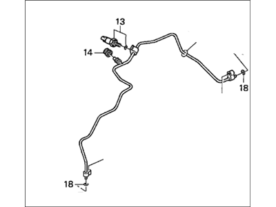 2004 Honda Insight A/C Hose - 80341-S3Y-A03