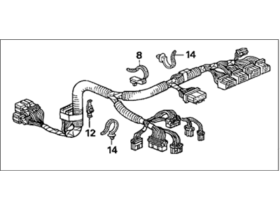 Honda 1N000-PHM-010 Wire Harness, Ipu