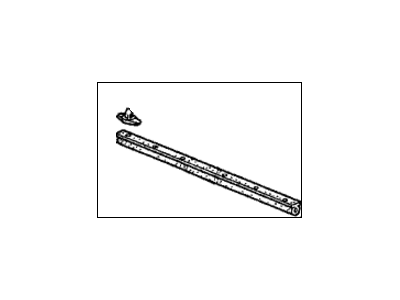 Honda 74146-S3Y-000 Rubber, FR. Hood Seal