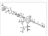 Honda Power Steering Pump - 56110-P11-020 Power Steering Pump Sub-Assembly