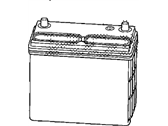 Honda 31500-SR1-100M Battery (51R/500Amp85)