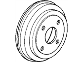 Honda CRX Brake Drum - 42610-SB2-010 Drum, Rear Brake