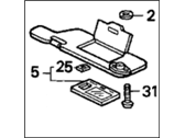 Honda Genuine 83422-SM4-000ZB Grab Rail Cap