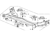 Honda 42100-TK6-A02 Beam Assy., RR. Axle