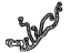 Honda 32753-SJC-A00 Wire Harness, R. RR. Door