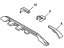 Honda 08L02-SJC-100R2 Rail Assy., L. Roof