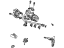 Honda 06350-SJC-306 CYLINDER SET, KEY