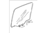 Honda 73450-SJC-A01 Glass Assy., L. RR. Door (Privacy)(Agc)