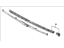 Honda 38470-SA0-671 Blade, Windshield Wiper