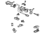 Honda 06350-S84-A12NI Cylinder Set, Key