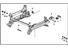 Honda 81512-S84-A22 Adjuster, L. Height