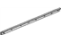 Honda 72375-S84-A01 Weatherstrip, L. FR. Door (Inner)