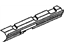 Honda 8-94326-956-3 Rail, L. FR. Roof Center