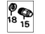 Honda 90381-SE0-003 Nut, Wheel