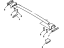 Honda 08L04-TLA-10002 Crossbar Assy., RR.
