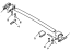 Honda 08L04-TLA-10001 Crossbar Assy., FR.