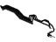 Honda 46375-TLE-A00 PIPE V, BRAKE