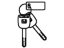 Honda 06351-TLA-911 Lock Assy., Steering