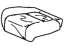 Honda 82131-TNC-E11ZA Cover, Right Rear Seat Cushion Trim (Cashmere Ivory)