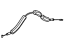 Honda 72631-TME-T01 Cable, Rear Inside Handle