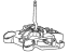 Honda 54100-SAA-033 Lever Sub-Assy.