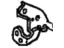 Honda 46424-SLA-010 Bracket A, R. Brake Hose